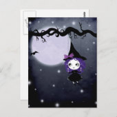 ハッピーハローウィンはがき ポストカード (正面/裏面)