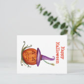 ハッピーハローウィンはがき ポストカード (スタンド正面)