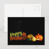 ハッピーハローウィンはがき ポストカード (正面/裏面)