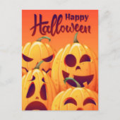 ハッピーハローウィンはがき ポストカード (正面)