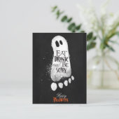 ハッピーハローウィンはがき ポストカード (スタンド正面)