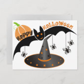 ハッピーハローウィンはがき ポストカード (正面/裏面)