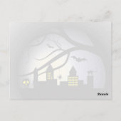 ハッピーハローウィンはがき ポストカード (裏面)