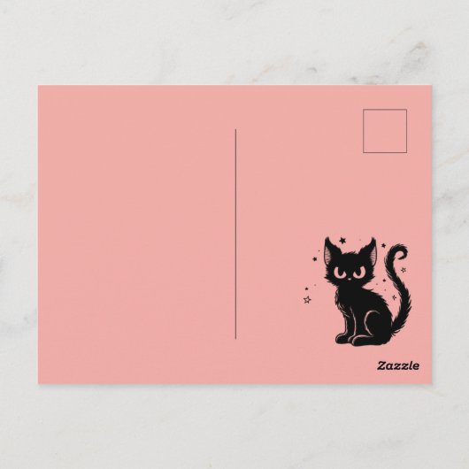 ハッピーハローウィンはがき ポストカード (裏面)