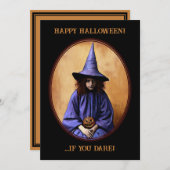 ハッピーハローウィンもしあえて シーズンカード (正面/裏面)