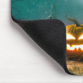 ハッピーハローウィンアートおもしろいハロウィーンのカボチャのちょうちんハロウィーン マウスパッド (コーナー)