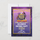 ハッピーハローウィンイッツシーズ不気味ンお祝い 招待状 (正面)