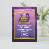 ハッピーハローウィンイッツシーズ不気味ンお祝い 招待状 (スタンド正面)