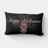 ハッピーハローウィンイビルスカル ランバークッション (裏面)