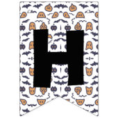 ハッピーハローウィンウィッシュ – ハロウィーンテーマ バンティングフラッグ (第2の旗)