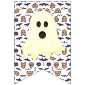 ハッピーハローウィンウィッシュ – ハロウィーンテーマ バンティングフラッグ (第1の旗)