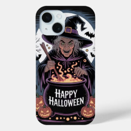 ハッピーハローウィンウィッチカボチャiPhone / iPadケース iPhone 15ケース