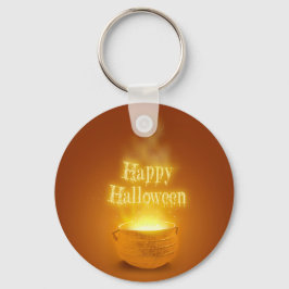 ハッピーハローウィンウィッチカルドロン キーホルダー