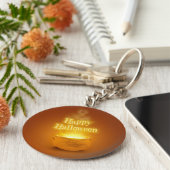 ハッピーハローウィンウィッチカルドロン キーホルダー (側面)