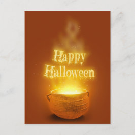 ハッピーハローウィンウィッチカルドロン ポストカード