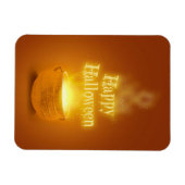 ハッピーハローウィンウィッチカルドロン マグネット (横)