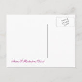 ハッピーハローウィンウィッチキッド葉書！ ポストカード (裏面)