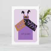 ハッピーハローウィンウィッチハウスカード (スタンド正面)