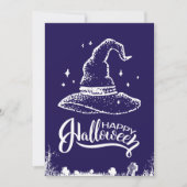 ハッピーハローウィンウィッチハットと墓地 シーズンカード (正面)