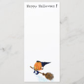 ハッピーハローウィンウィッチパンプキ飛んでいるンブロム – おもしろい メニュー (正面)