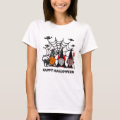 ハッピーハローウィンウィッチ格言 Tシャツ (正面)