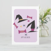 ハッピーハローウィンウィッチ紙吹雪カード (スタンド正面)