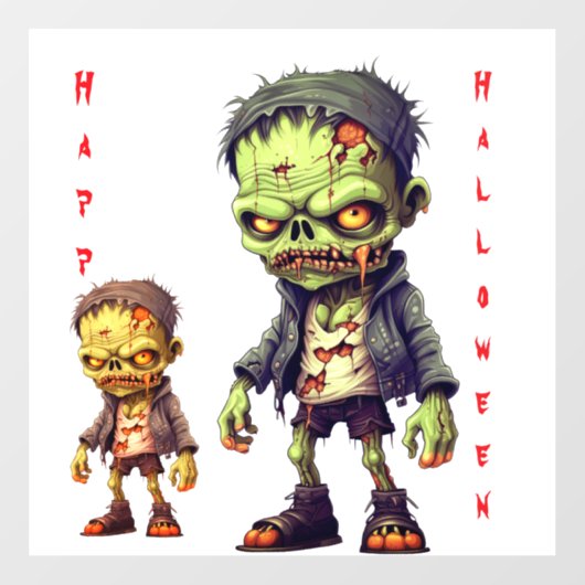 ハッピーハローウィンウィンドウの固定 ウィンドウサイン (シート)