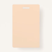 ハッピーハローウィンオレンジかわいい バッジ (裏面)