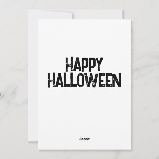 ハッピーハローウィンオレンジキャットマジック シーズンカード (裏面)