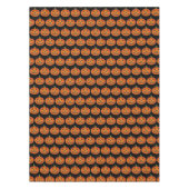 ハッピーハローウィンオレンジパンプキンジャックオランタン テーブルクロス (正面)