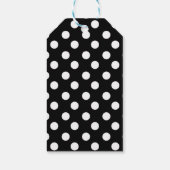 ハッピーハローウィンオレンジフォイルモダンスクリプトトレンディー ギフトタグ (裏面)