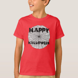ハッピーハローウィンオンSpider Web Kids Tee Tシャツ
