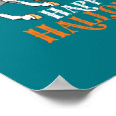 ハッピーハローウィンオールカウボーイ幽霊乗馬 ポスター (角)