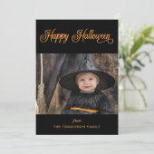 ハッピーハローウィンカスタムフォトカード シーズンカード (スタンド正面)