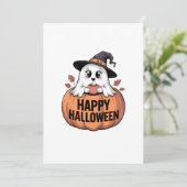 ハッピーハローウィンカフェイン幽霊 招待状 (スタンド正面)