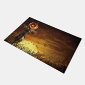 ハッピーハローウィンカボキンカカカシュロー ドアマット (アングル)