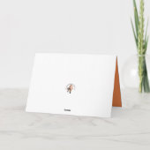 ハッピーハローウィンカボチャインコロナウイルス顔マスク シーズンカード (裏面)