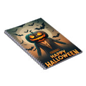 ハッピーハローウィンカボチャ手帳 ノートブック (右側)