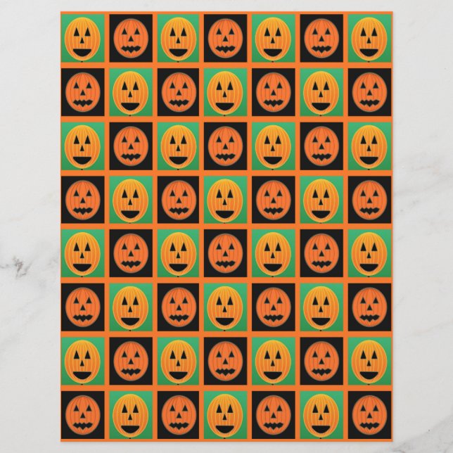 ハッピーハローウィンカボチャ顔 (正面)