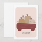 ハッピーハローウィンカボチャ (正面/裏面)