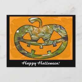 ハッピーハローウィンカボチャ – はがき招待状 シーズンポストカード