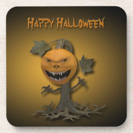 ハッピーハローウィンカボチャ コースター