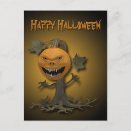 ハッピーハローウィンカボチャ ポストカード