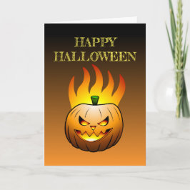 ハッピーハローウィンカボチャ 招待状