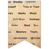 ハッピーハローウィンカボチャ、黒猫、幽霊バナー バンティングフラッグ (第2の旗)