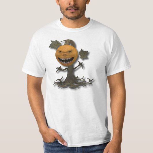 ハッピーハローウィンカボチャ Tシャツ (正面)