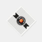 ハッピーハローウィンカボチャID212 スタンダードカクテルナプキン (角)