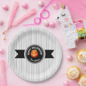 ハッピーハローウィンカボチャID212 ペーパープレート (パーティー)