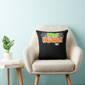 ハッピーハローウィンカラフルかわいいクモの巣 クッション (椅子)