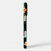 ハッピーハローウィンカラフルカボチャと花 Case-Mate iPhoneケース (裏面 / 右)